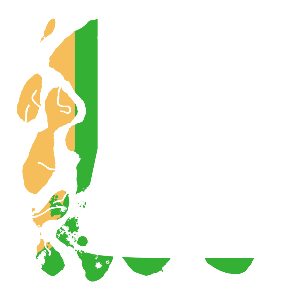 Biome Rust Map: Procedural Map, Size: 4000, Seed: 15206
