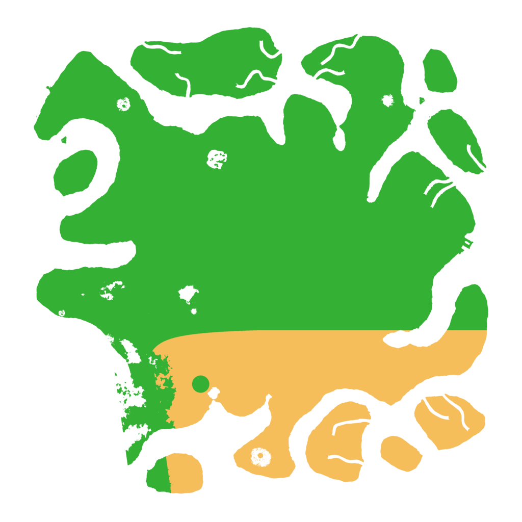 Biome Rust Map: Procedural Map, Size: 4000, Seed: 572541