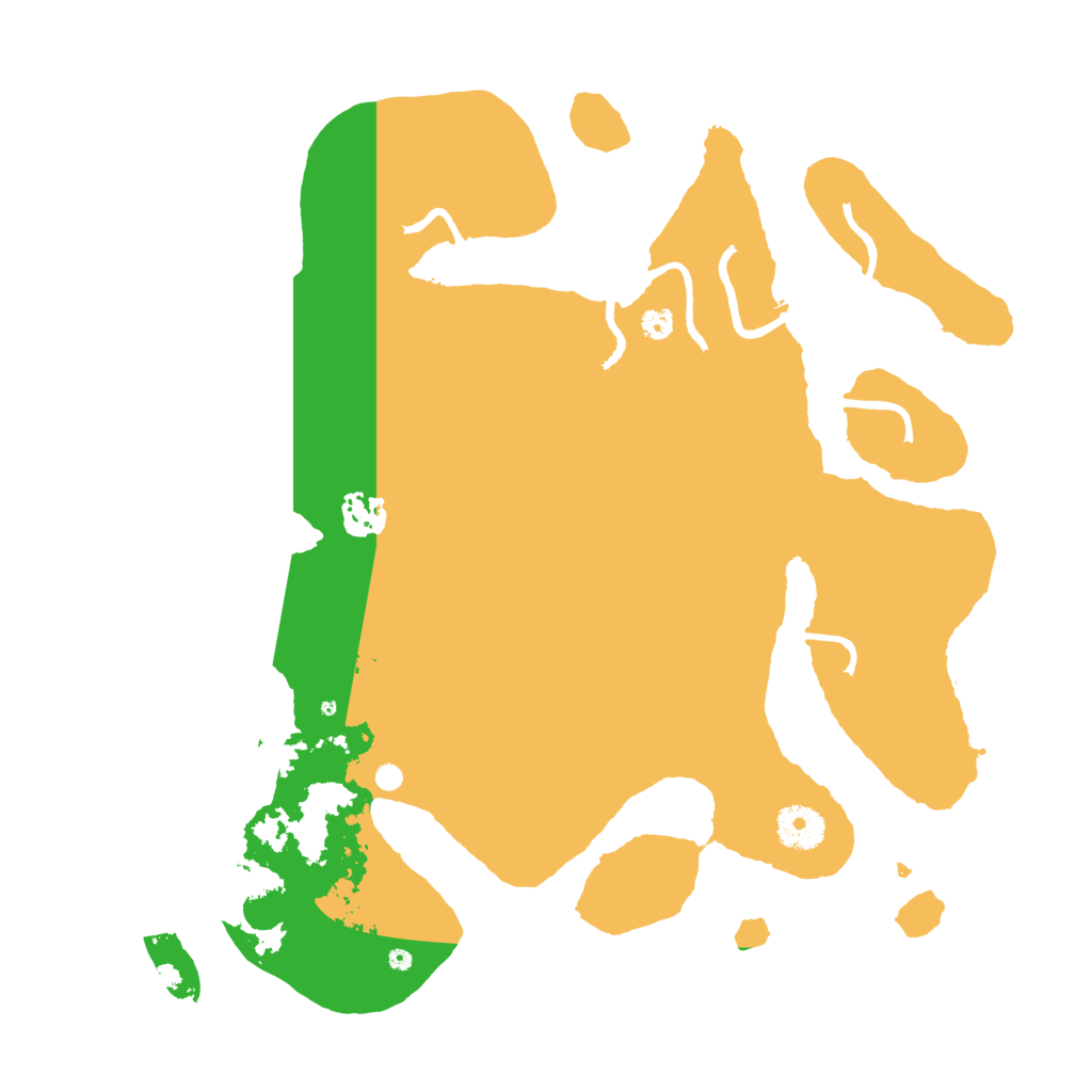 Biome Rust Map: Procedural Map, Size: 3550, Seed: 163307