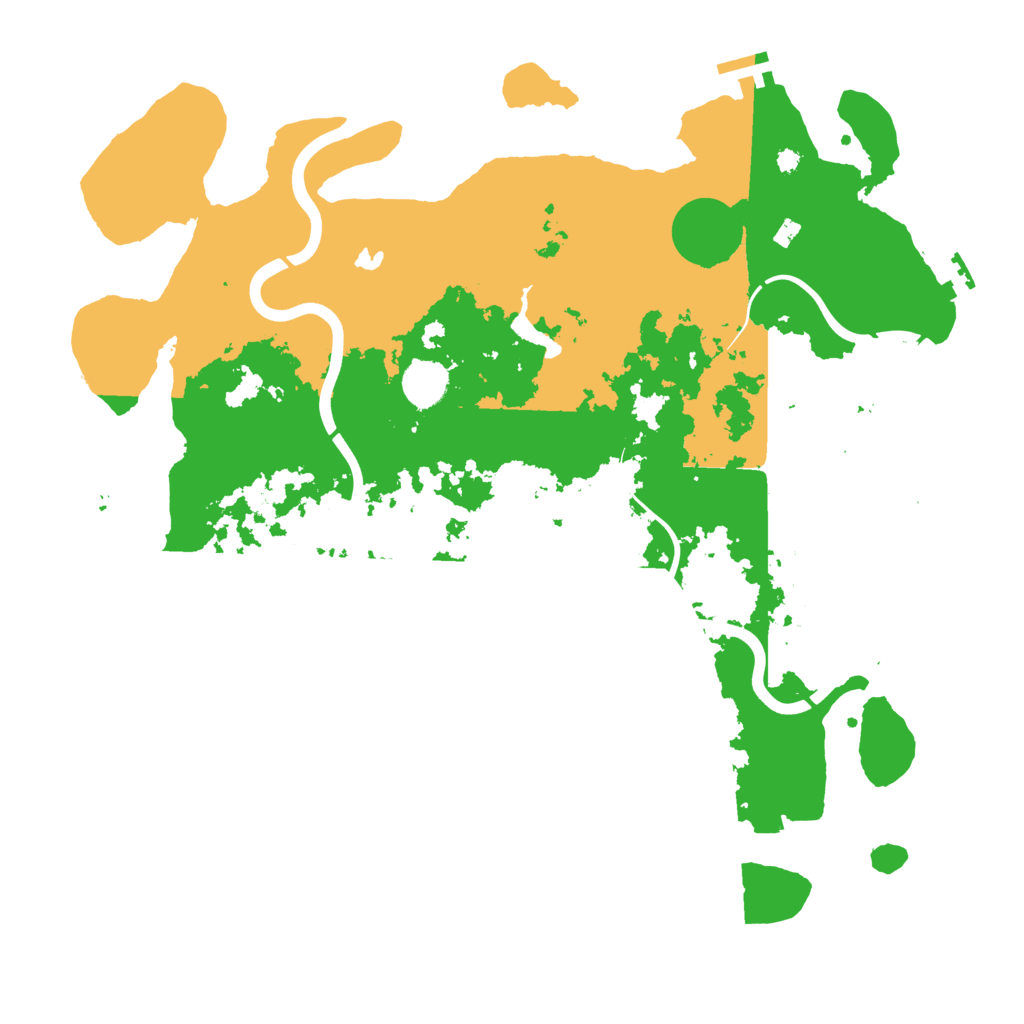 Biome Rust Map: Procedural Map, Size: 4000, Seed: 60601665