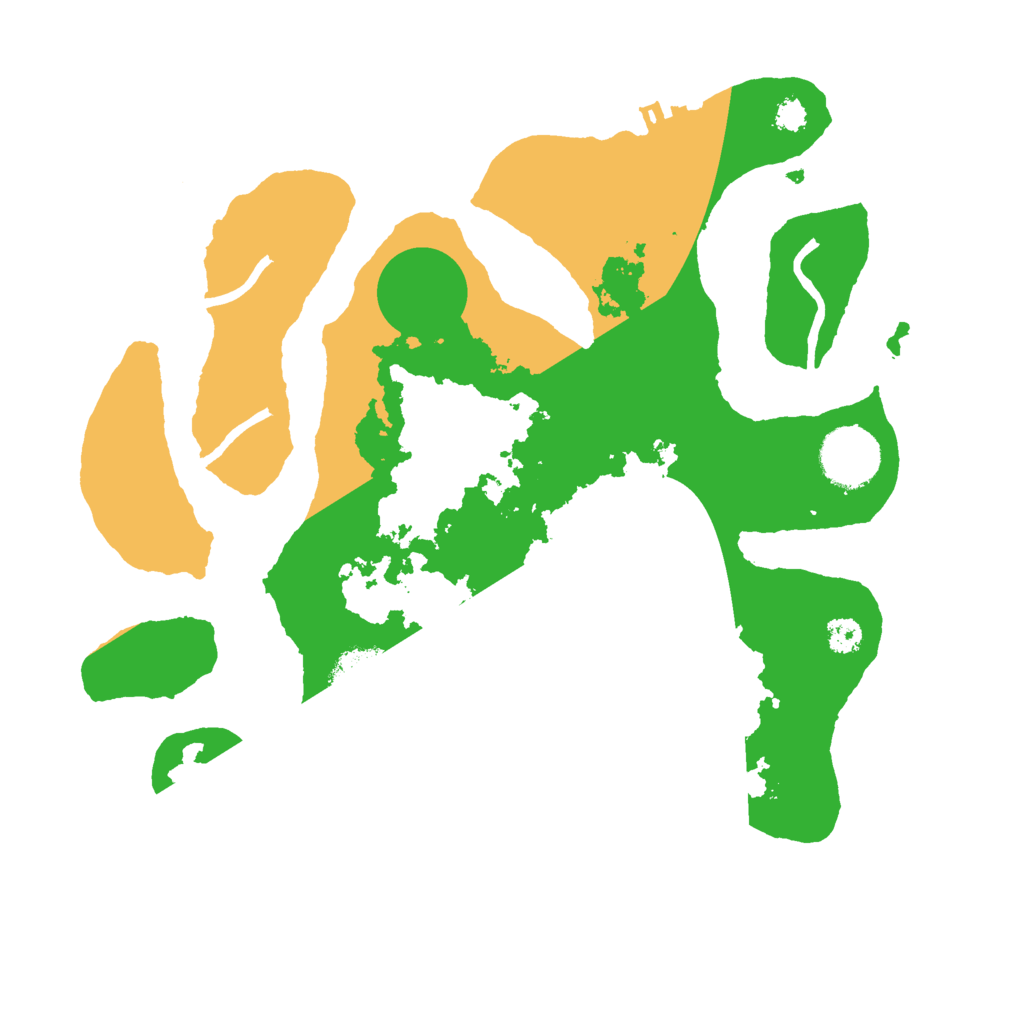 Biome Rust Map: Procedural Map, Size: 3000, Seed: 94482601