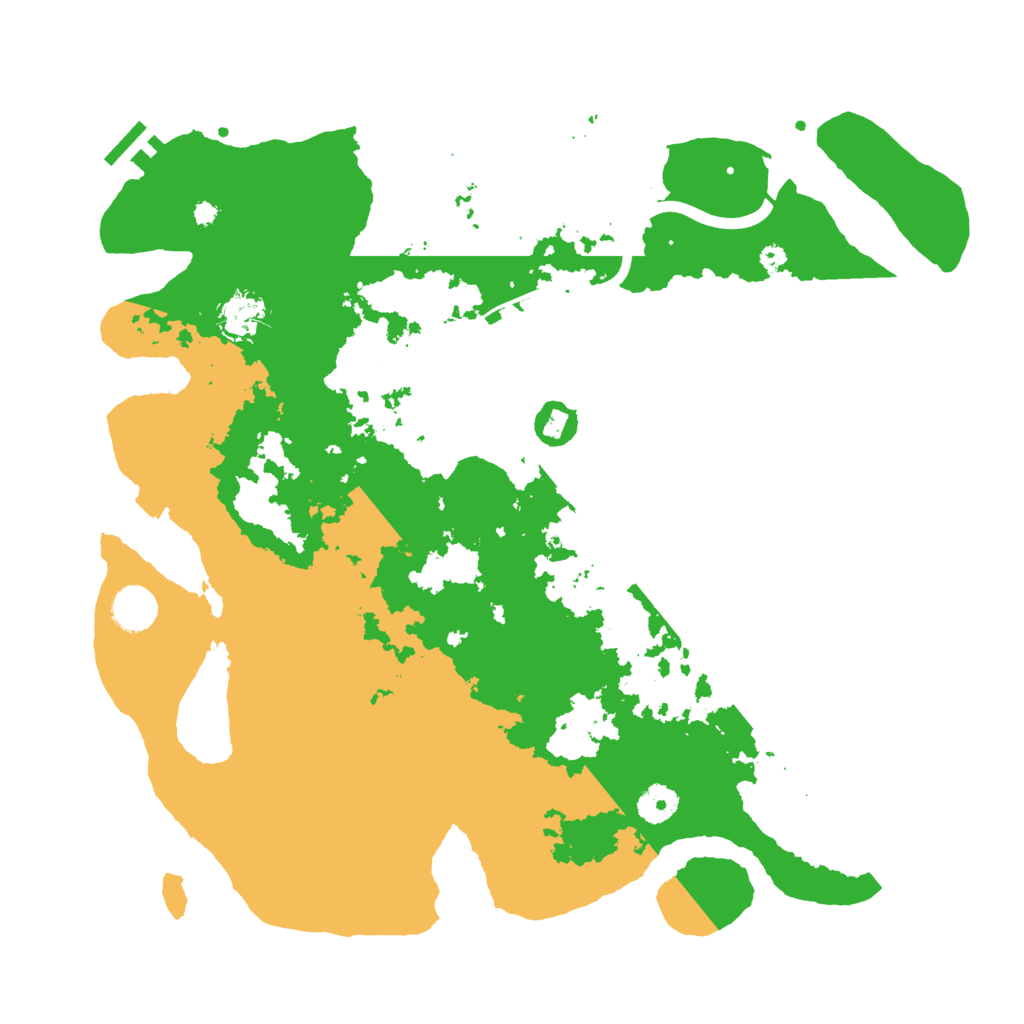 Biome Rust Map: Procedural Map, Size: 3950, Seed: 1260246314