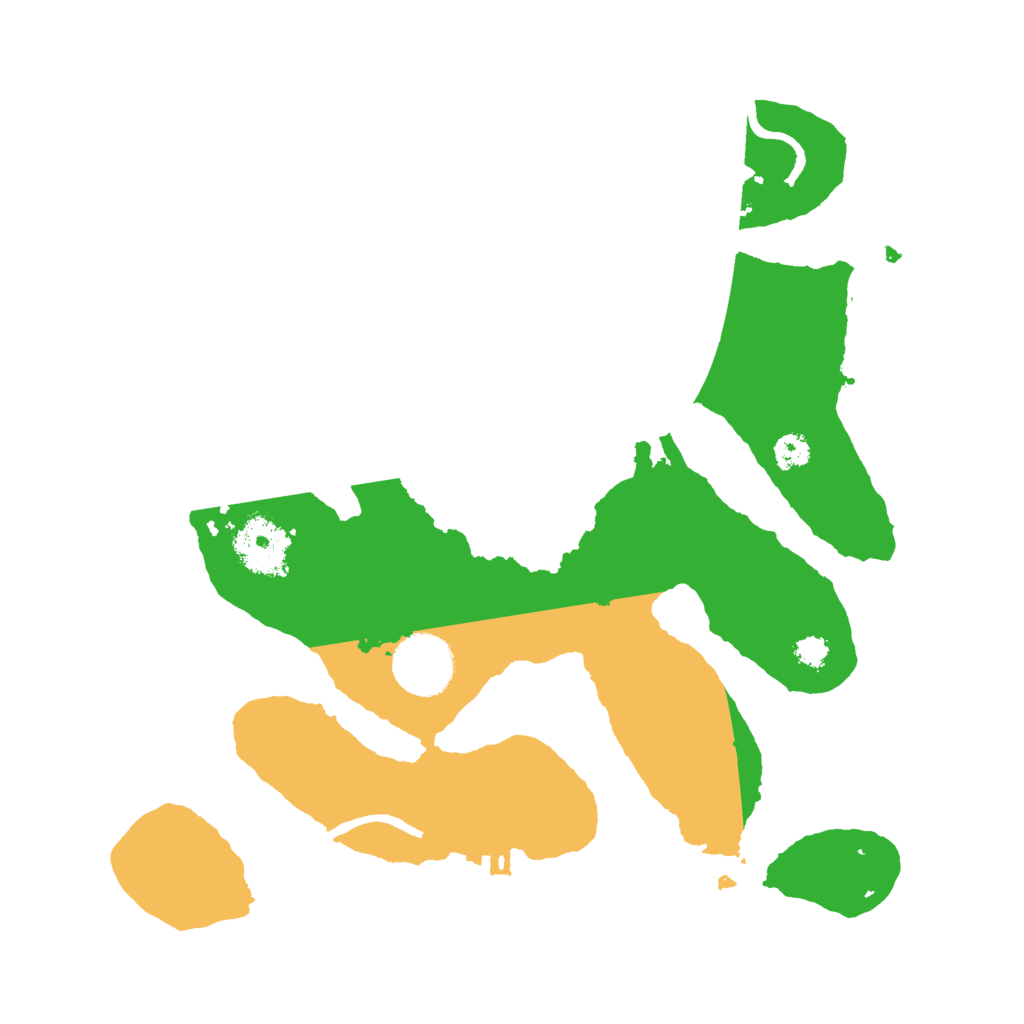 Biome Rust Map: Procedural Map, Size: 3000, Seed: 49788582