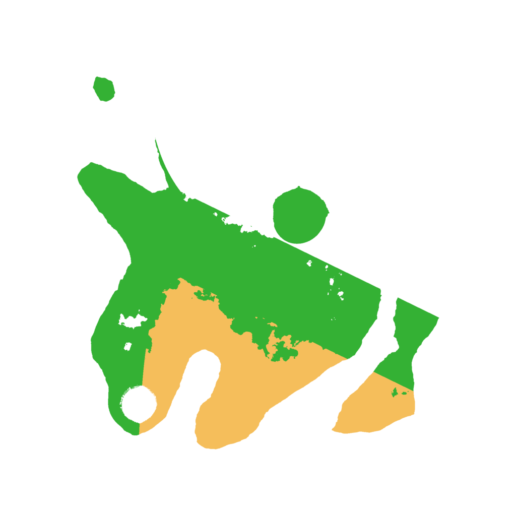 Biome Rust Map: Barren, Size: 2600, Seed: 777