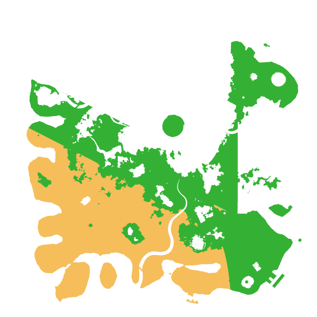 Biome Rust Map: Procedural Map, Size: 4000, Seed: 532562