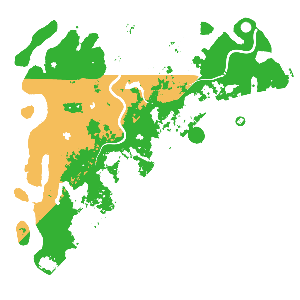Biome Rust Map: Procedural Map, Size: 5000, Seed: 7458570