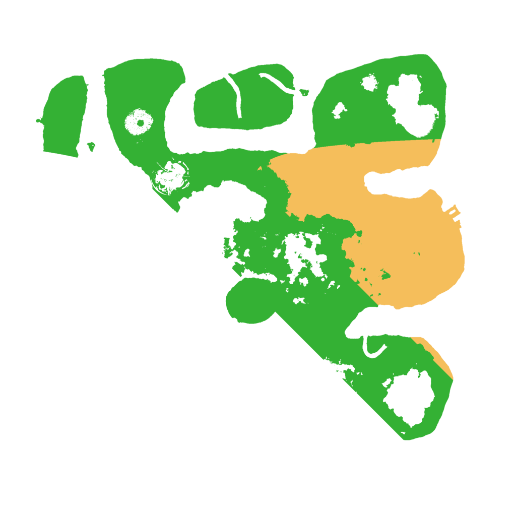 Biome Rust Map: Procedural Map, Size: 3000, Seed: 880938115