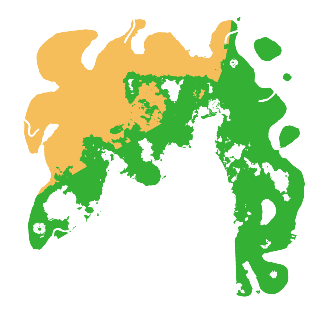 Biome Rust Map: Procedural Map, Size: 4000, Seed: 863075