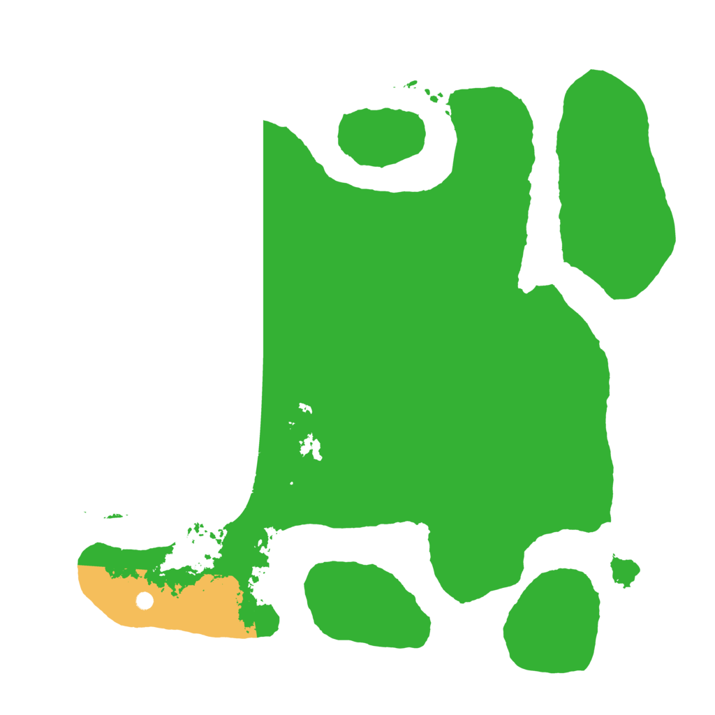 Biome Rust Map: Barren, Size: 3600, Seed: 230122022