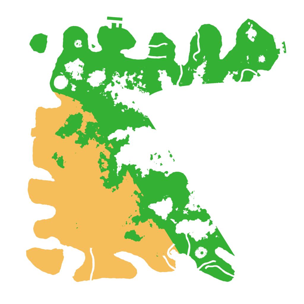 Biome Rust Map: Procedural Map, Size: 4000, Seed: 1546