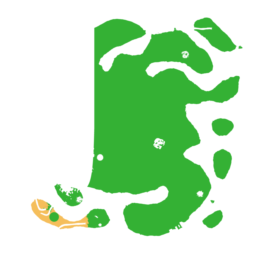Biome Rust Map: Procedural Map, Size: 3550, Seed: 781275