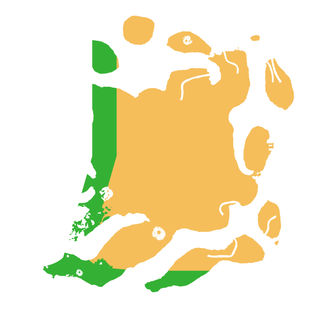 Biome Rust Map: Procedural Map, Size: 3550, Seed: 137447