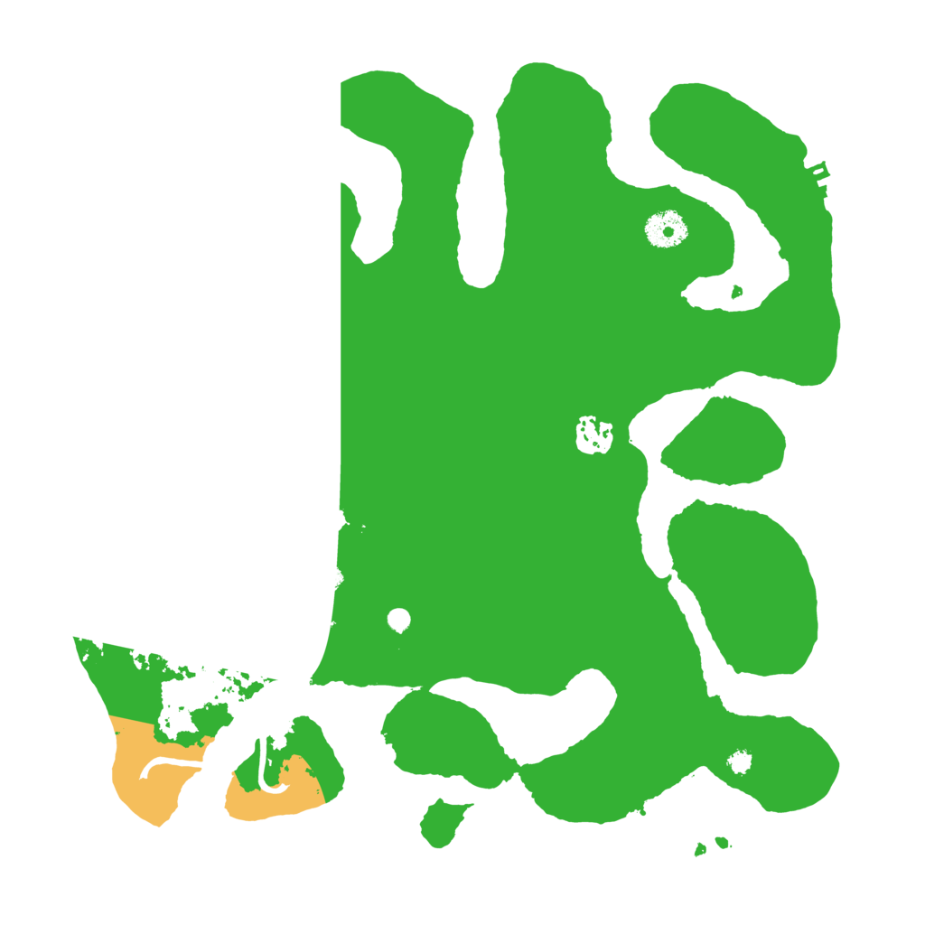 Biome Rust Map: Procedural Map, Size: 3550, Seed: 889413