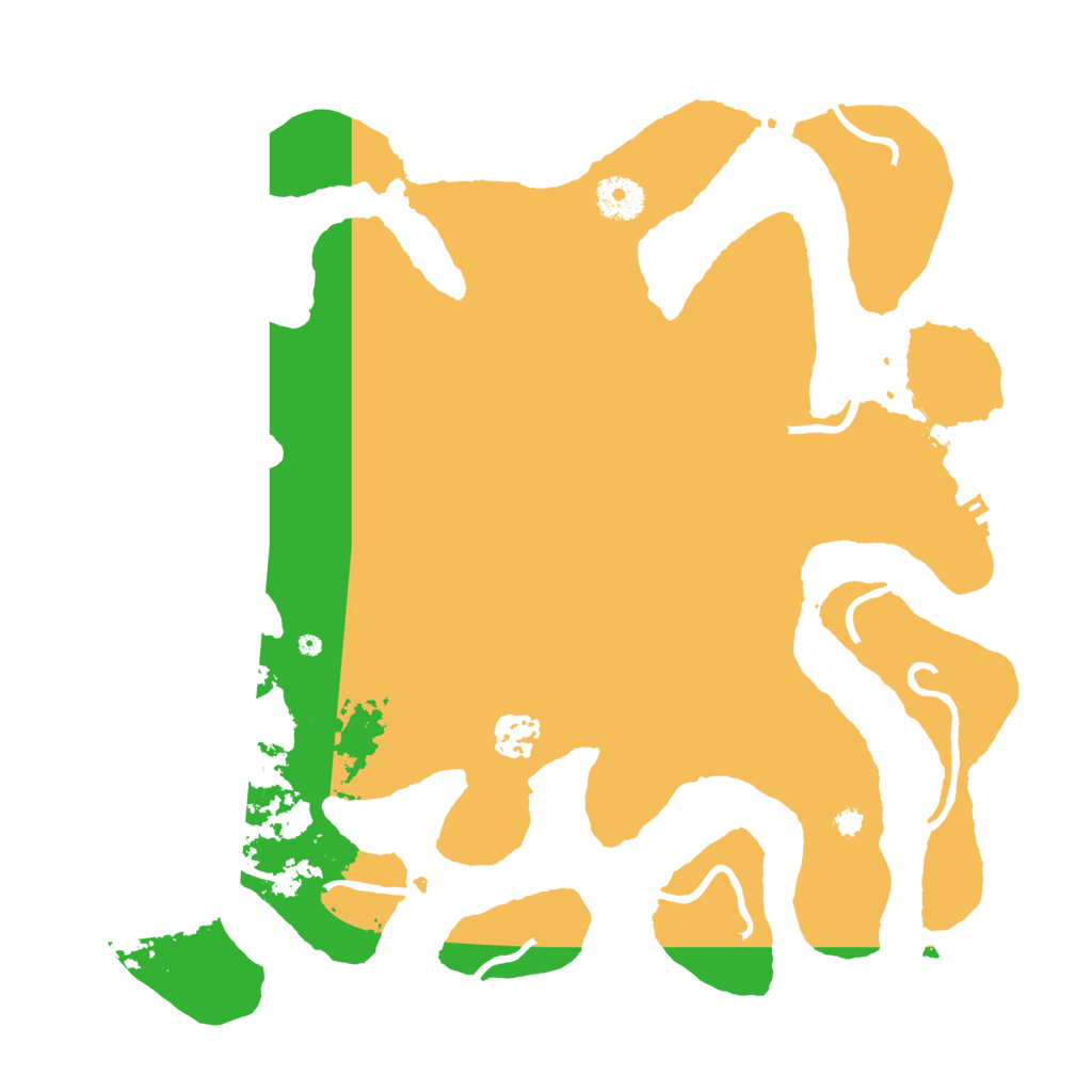Biome Rust Map: Procedural Map, Size: 3550, Seed: 849329