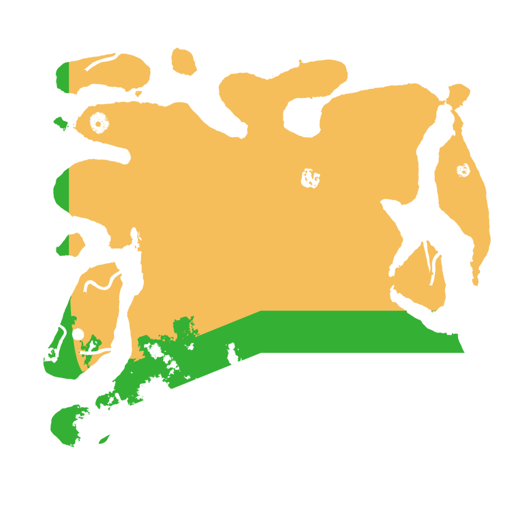 Biome Rust Map: Procedural Map, Size: 4000, Seed: 121281