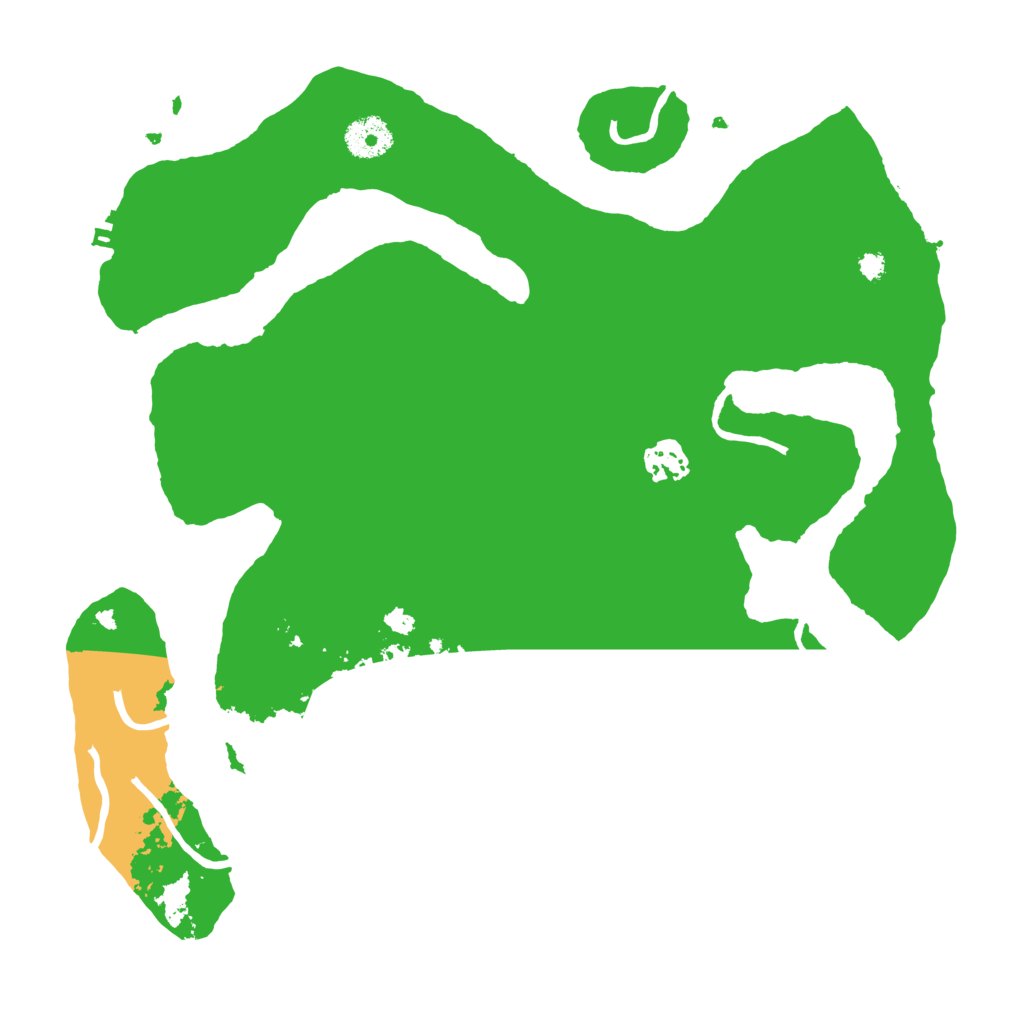 Biome Rust Map: Procedural Map, Size: 3500, Seed: 7111633