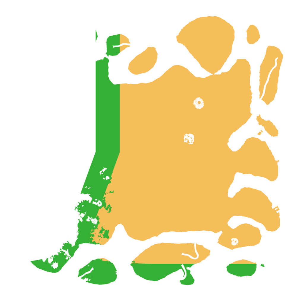 Biome Rust Map: Procedural Map, Size: 4200, Seed: 12