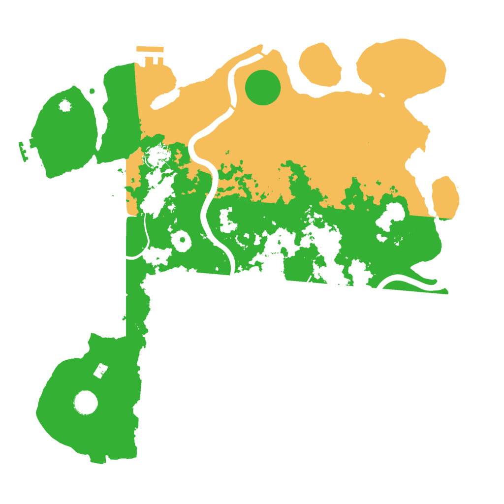 Biome Rust Map: Procedural Map, Size: 3750, Seed: 823942934