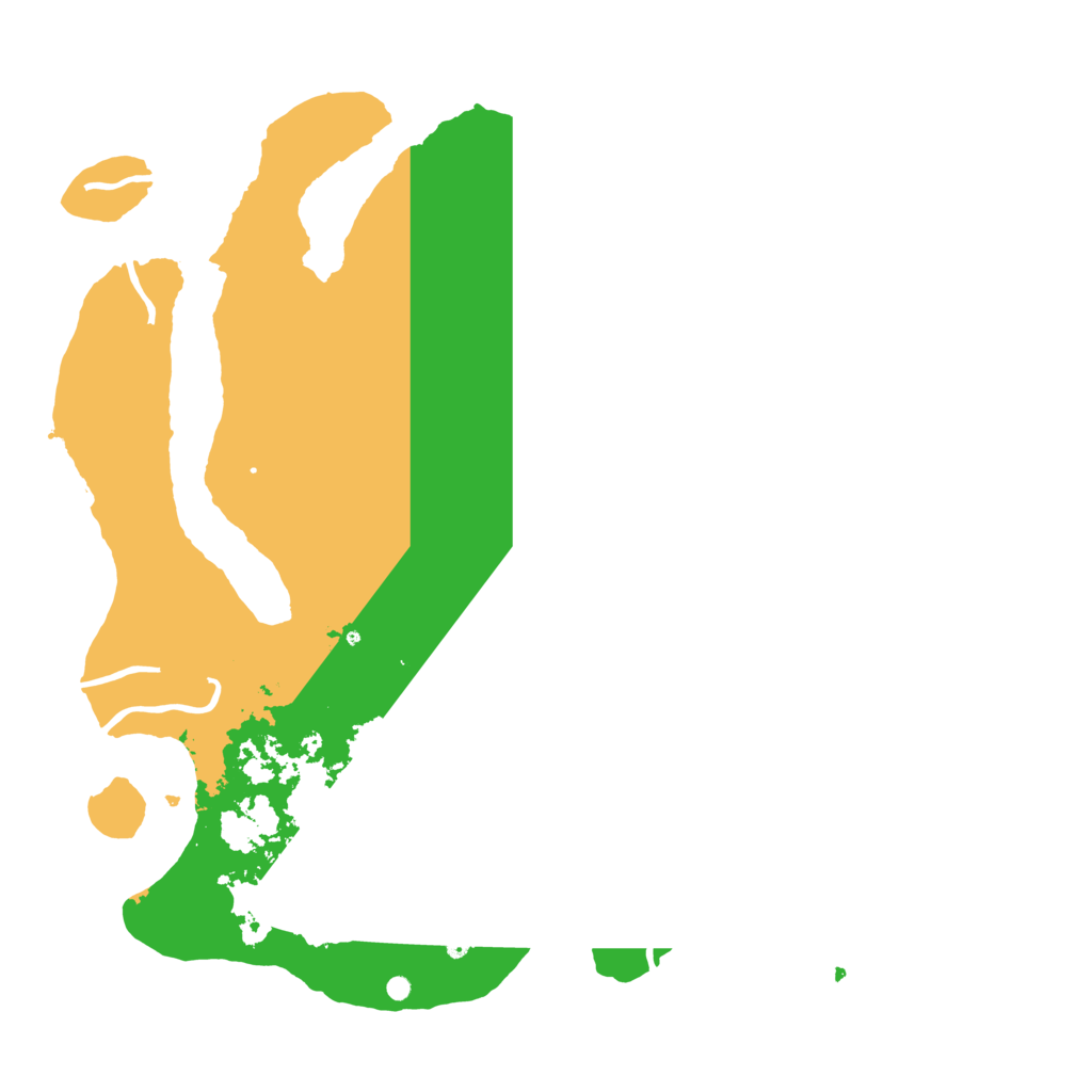 Biome Rust Map: Procedural Map, Size: 4000, Seed: 4483761