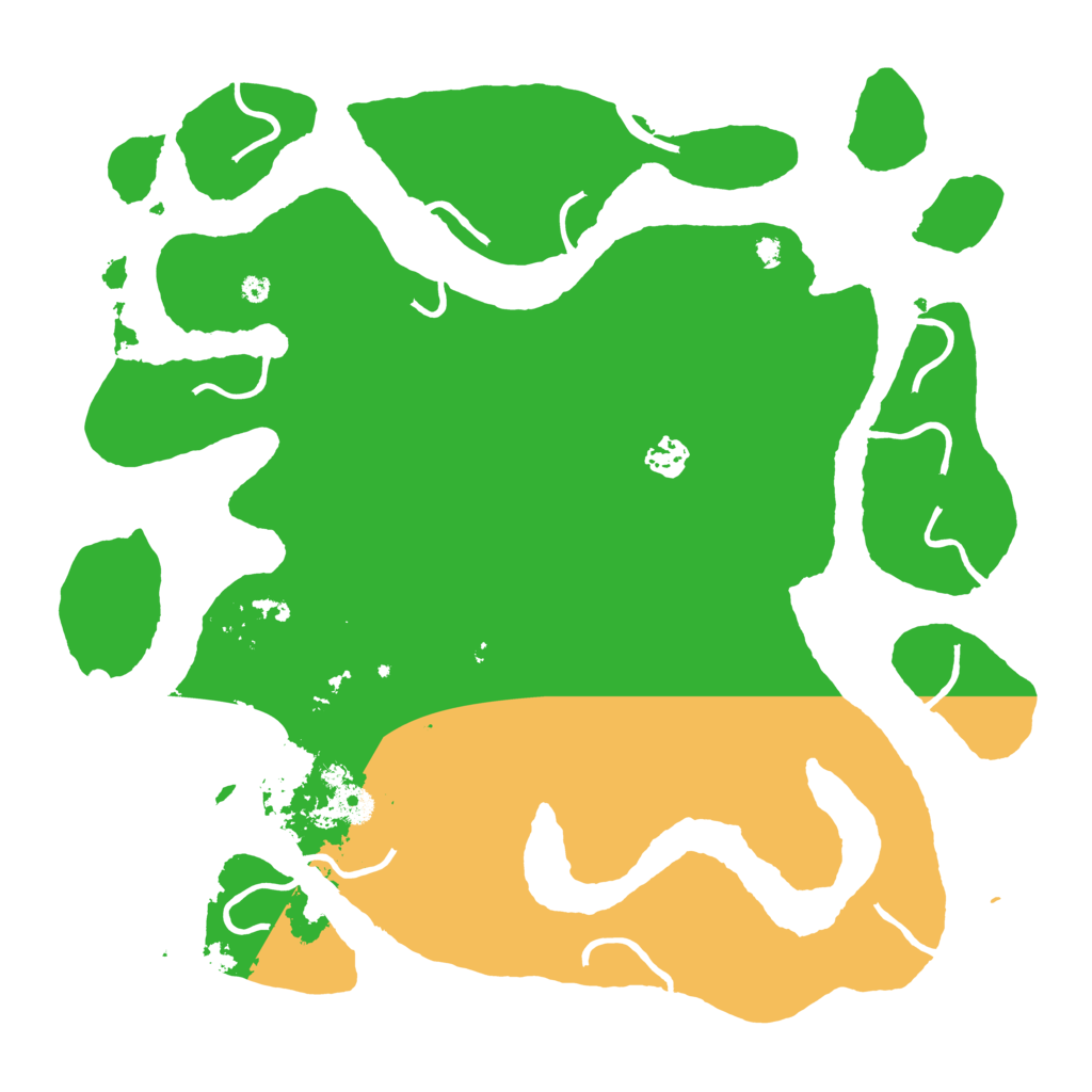 Biome Rust Map: Procedural Map, Size: 4000, Seed: 471305