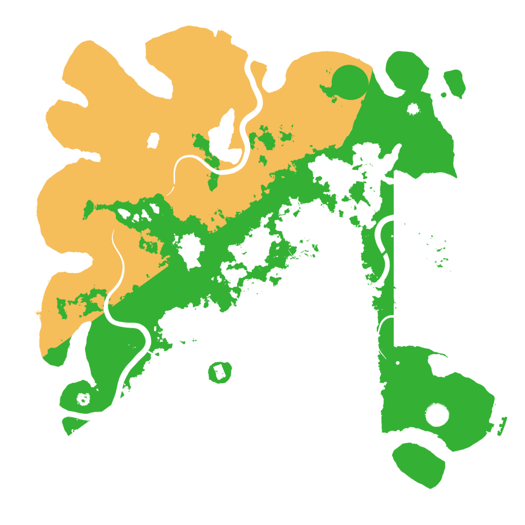 Biome Rust Map: Procedural Map, Size: 4000, Seed: 503526