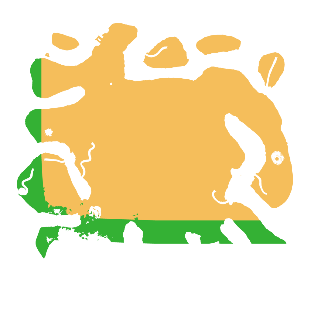 Biome Rust Map: Procedural Map, Size: 3600, Seed: 23535