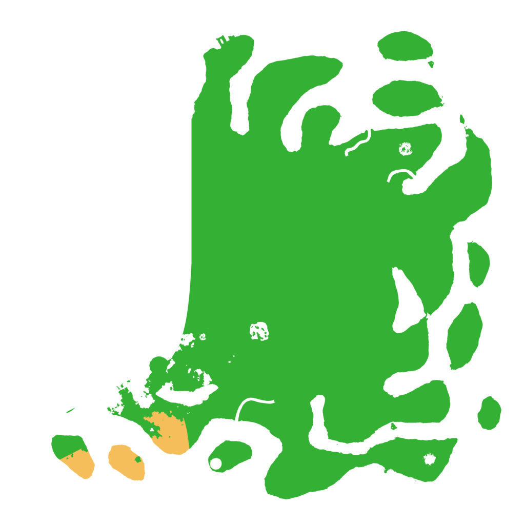 Biome Rust Map: Procedural Map, Size: 4000, Seed: 12333