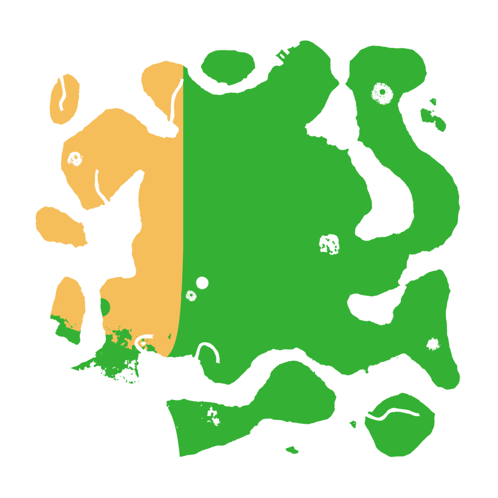 Biome Rust Map: Procedural Map, Size: 3550, Seed: 113419