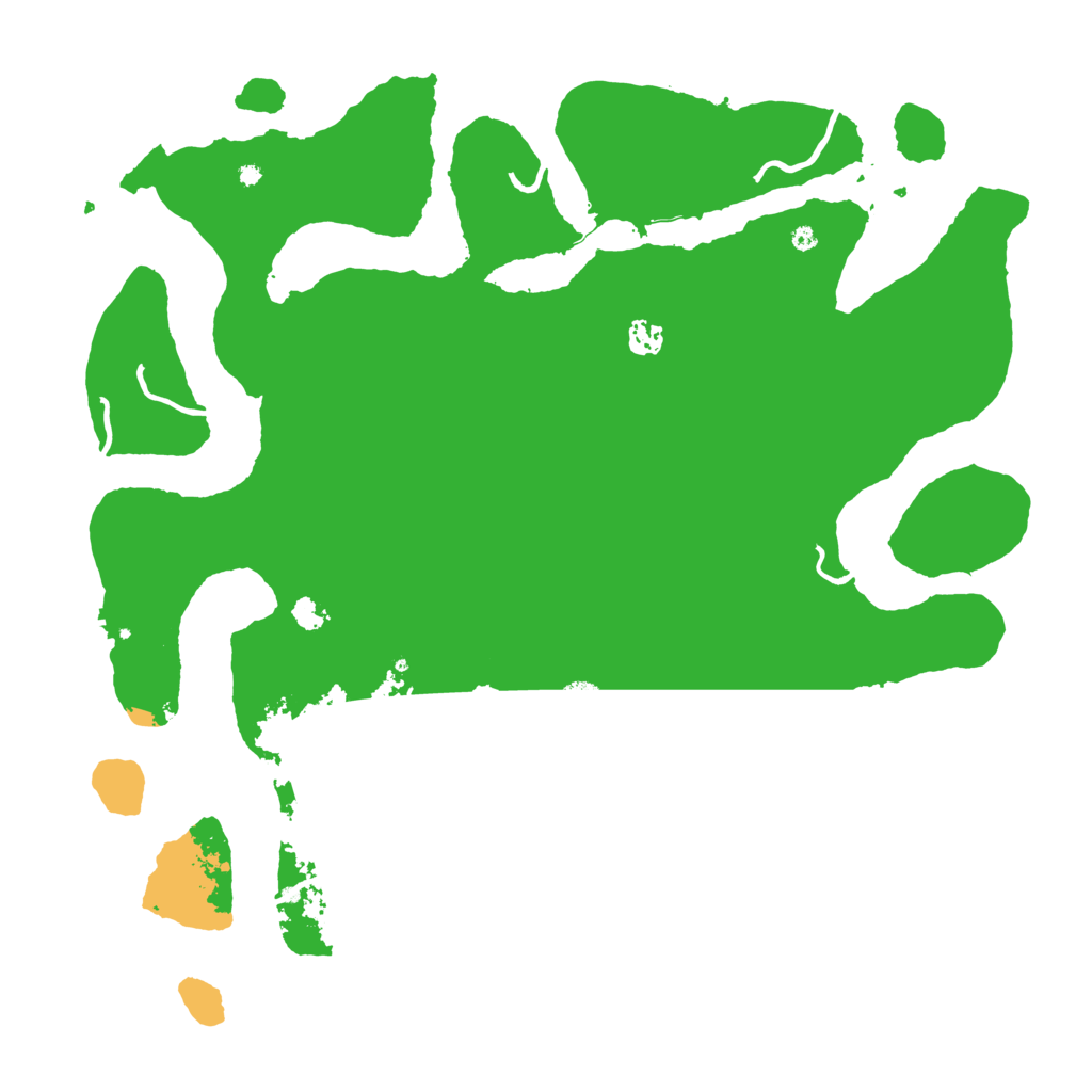 Biome Rust Map: Procedural Map, Size: 4500, Seed: 1429738