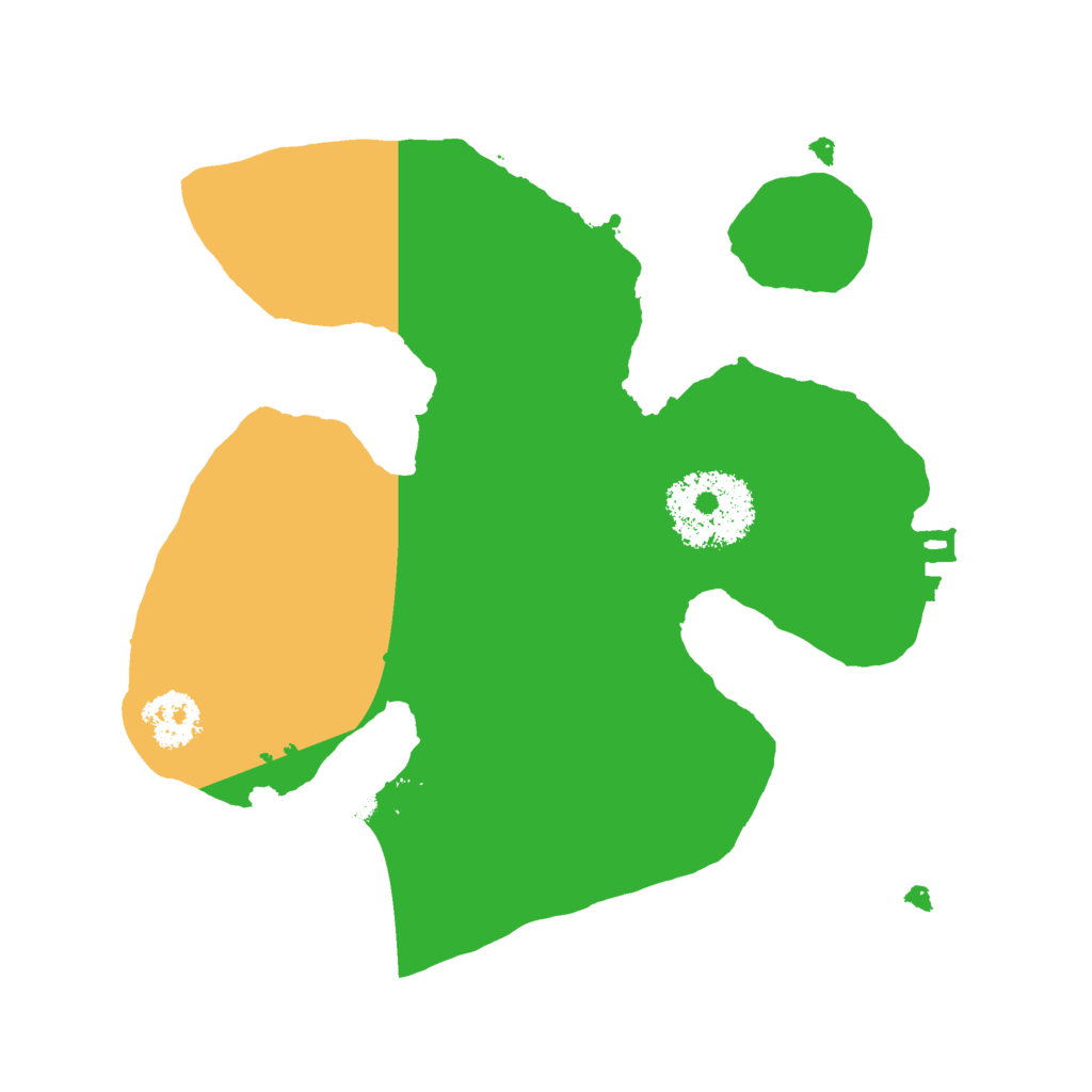 Biome Rust Map: Procedural Map, Size: 2000, Seed: 1517598093