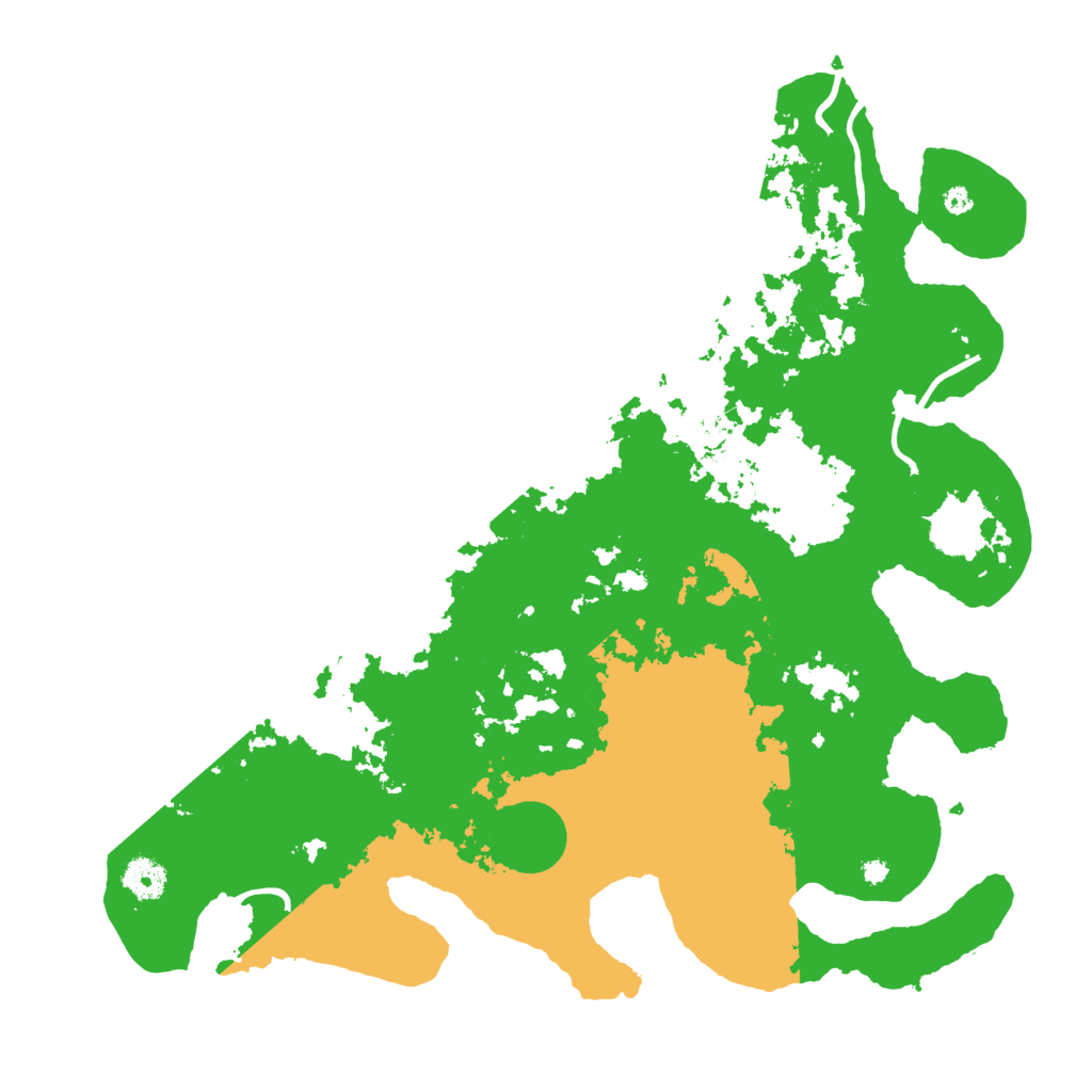 Biome Rust Map: Procedural Map, Size: 4000, Seed: 10439