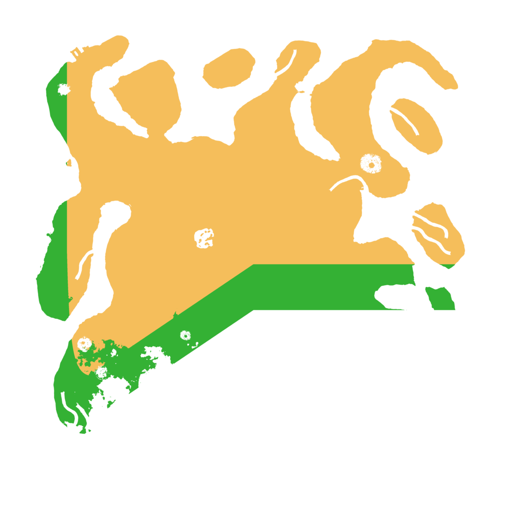 Biome Rust Map: Procedural Map, Size: 3700, Seed: 1582631