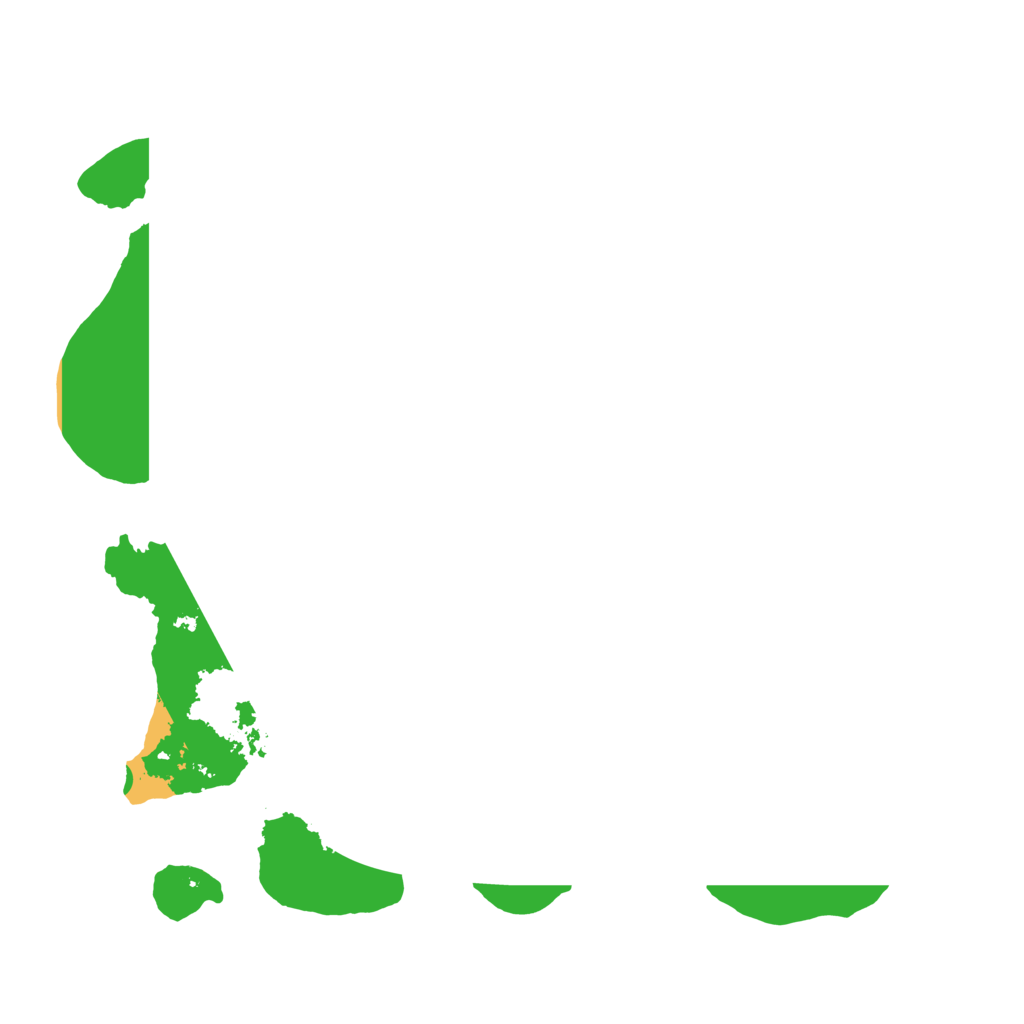 Biome Rust Map: Barren, Size: 3500, Seed: 63423