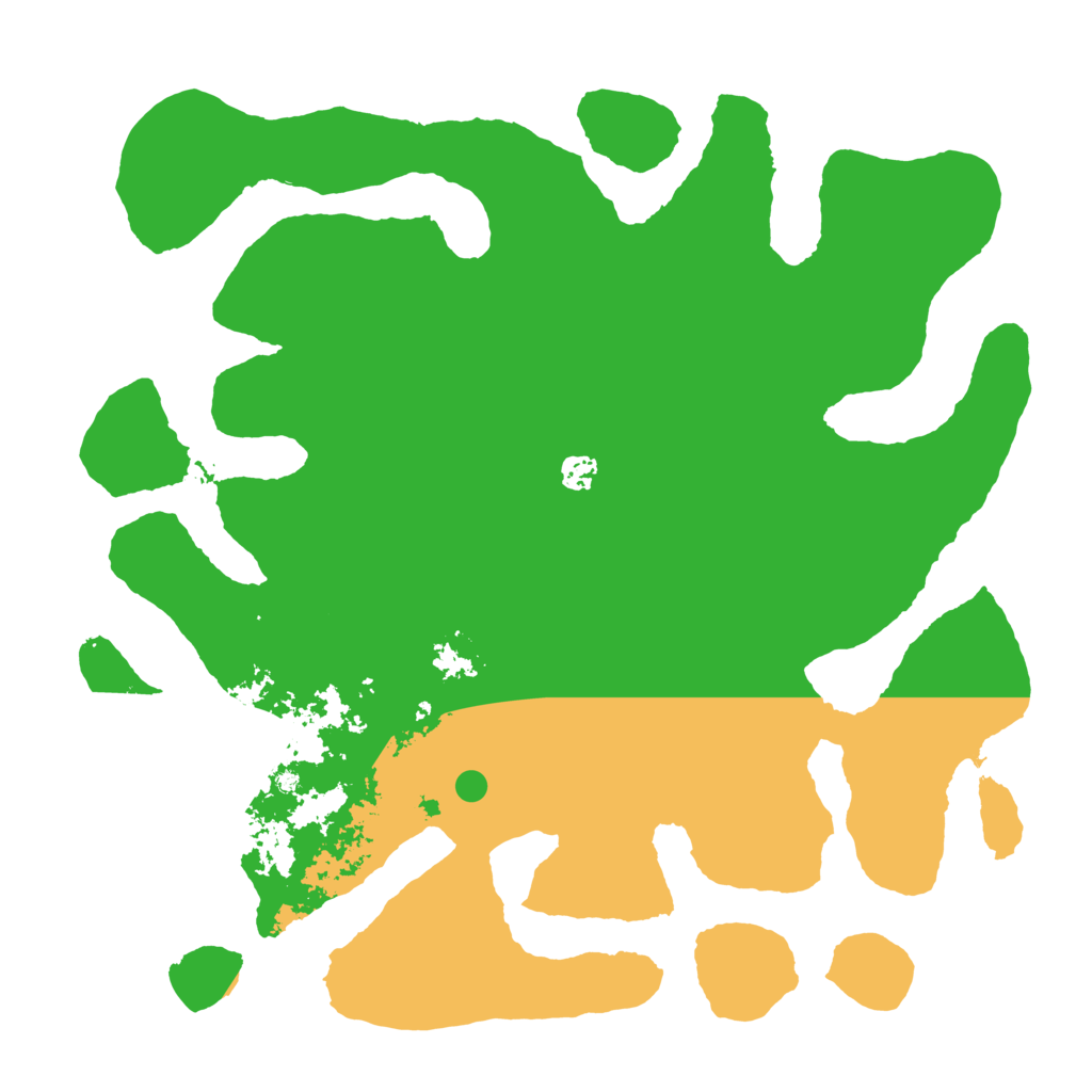 Biome Rust Map: Barren, Size: 4500, Seed: 4878068