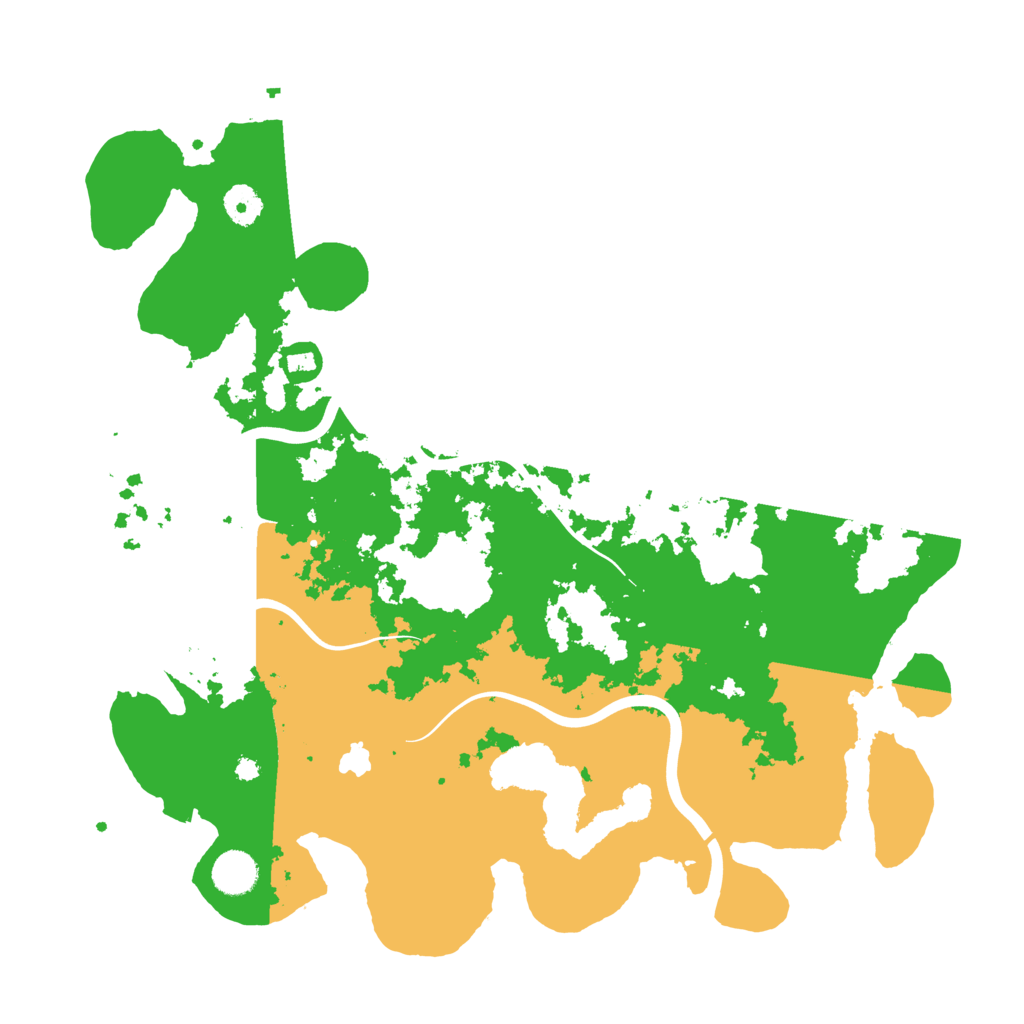 Biome Rust Map: Procedural Map, Size: 4000, Seed: 247307335