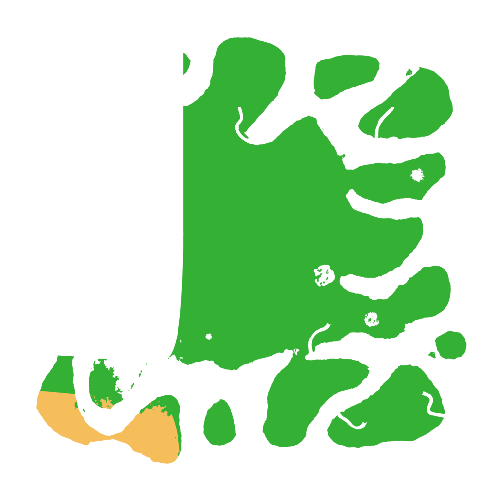 Biome Rust Map: Procedural Map, Size: 3550, Seed: 736718