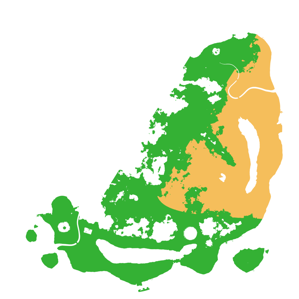 Biome Rust Map: Procedural Map, Size: 4000, Seed: 5395823
