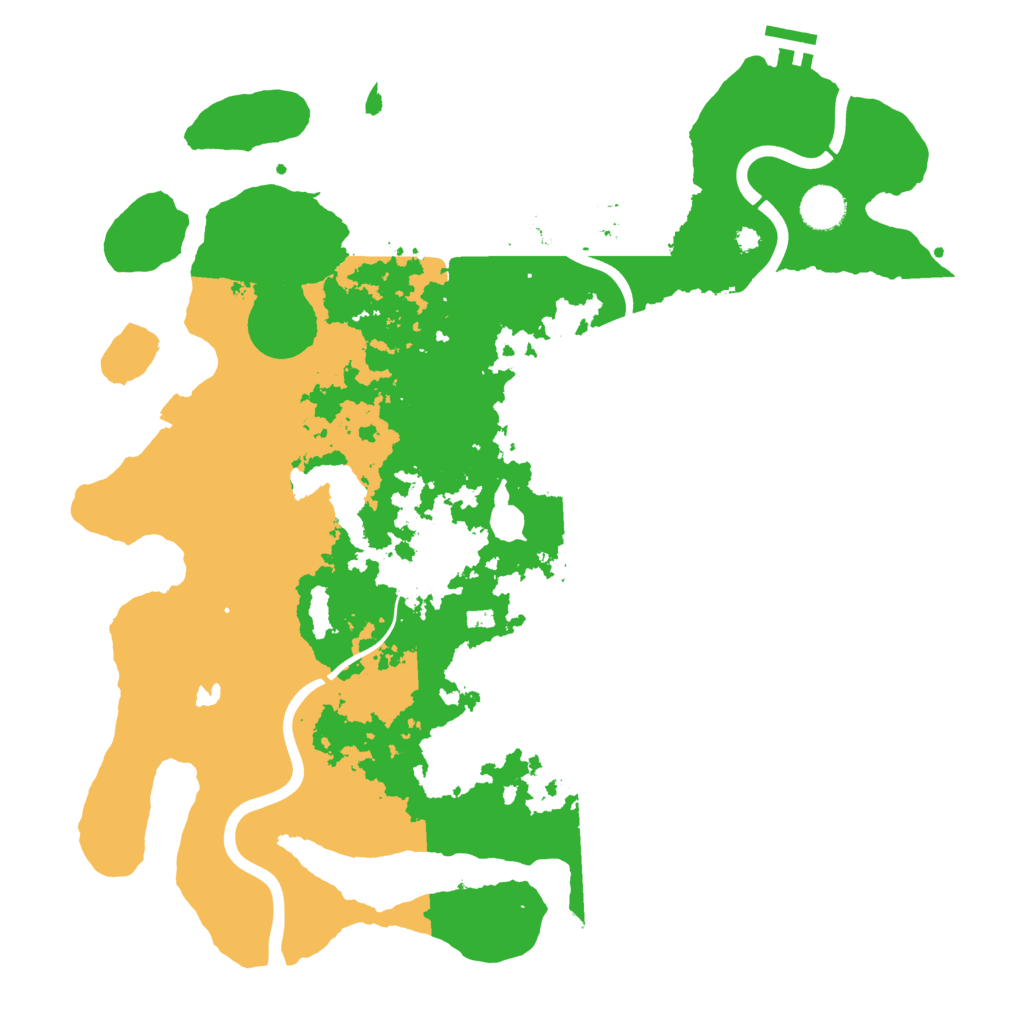 Biome Rust Map: Procedural Map, Size: 4000, Seed: 8540811