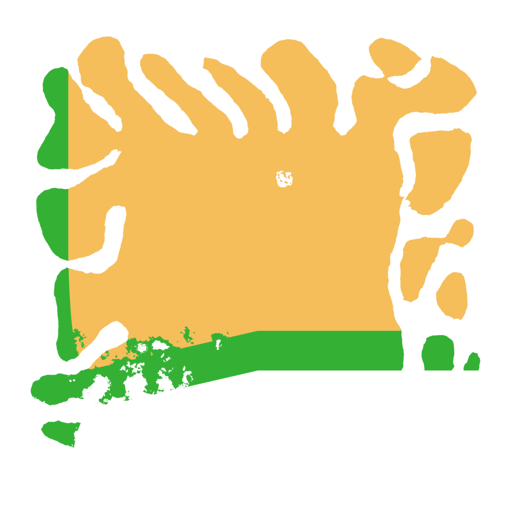 Biome Rust Map: Barren, Size: 4500, Seed: 603002