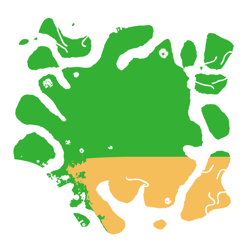 Biome Rust Map: Procedural Map, Size: 4000, Seed: 1725