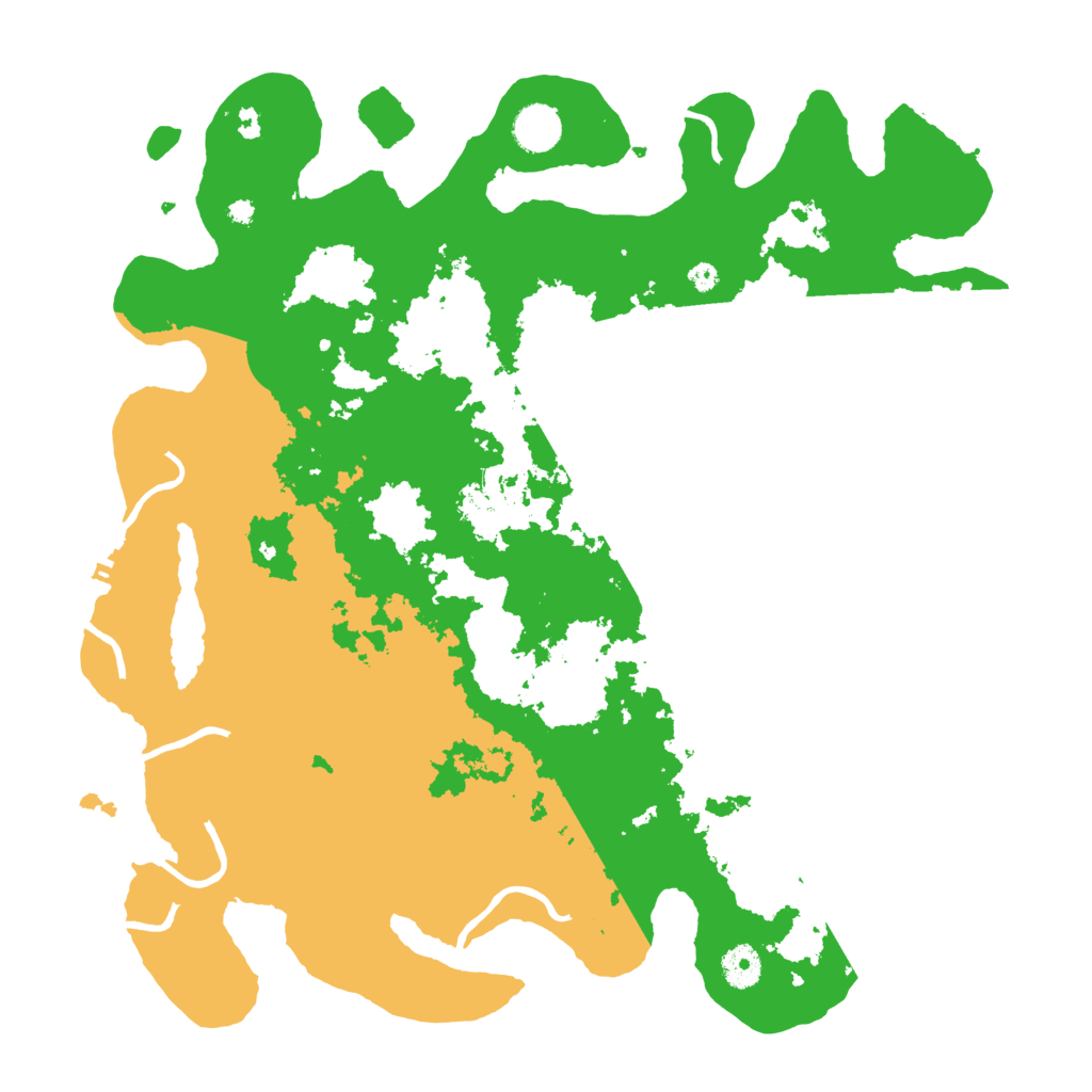 Biome Rust Map: Procedural Map, Size: 4000, Seed: 99756