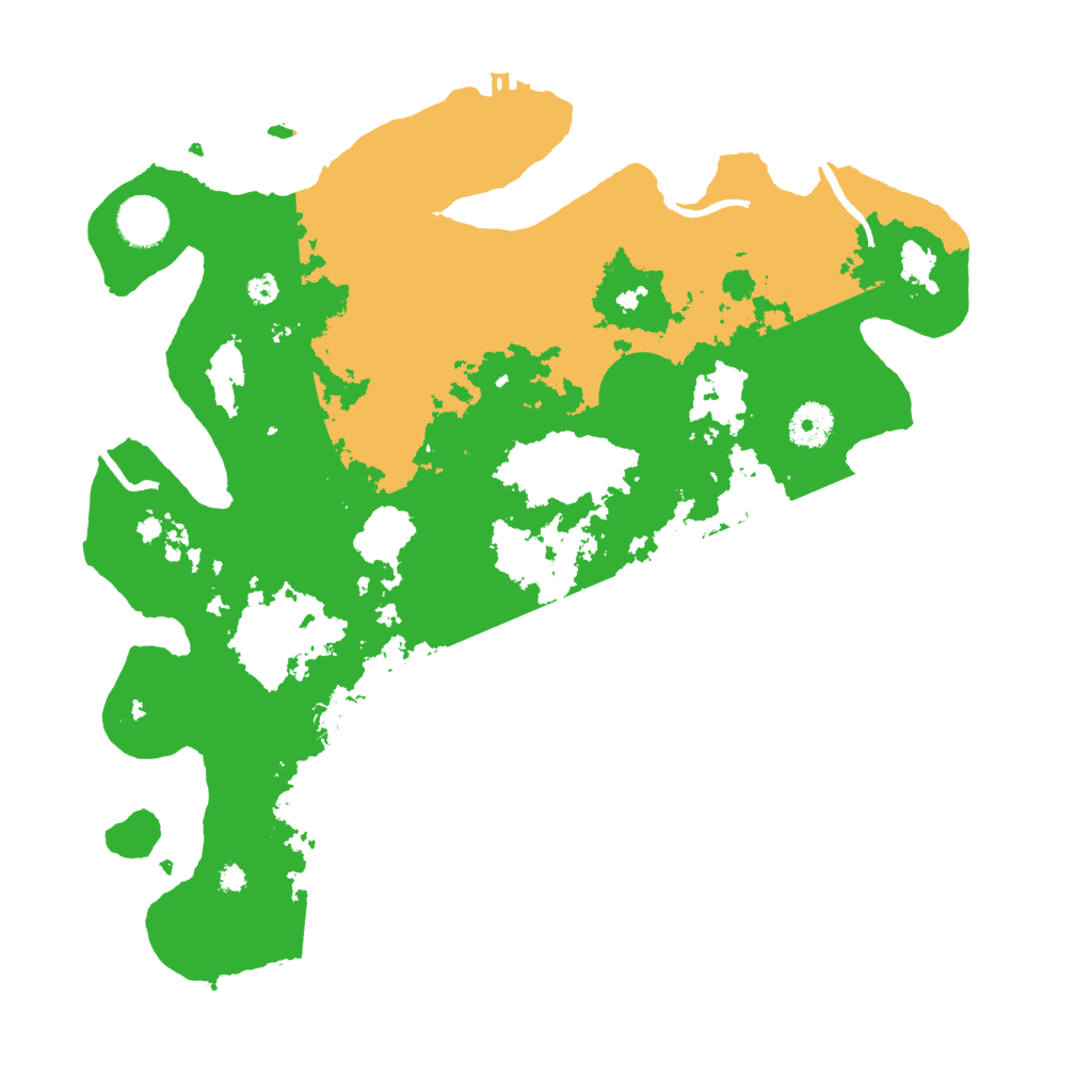 Biome Rust Map: Procedural Map, Size: 3700, Seed: 2522071