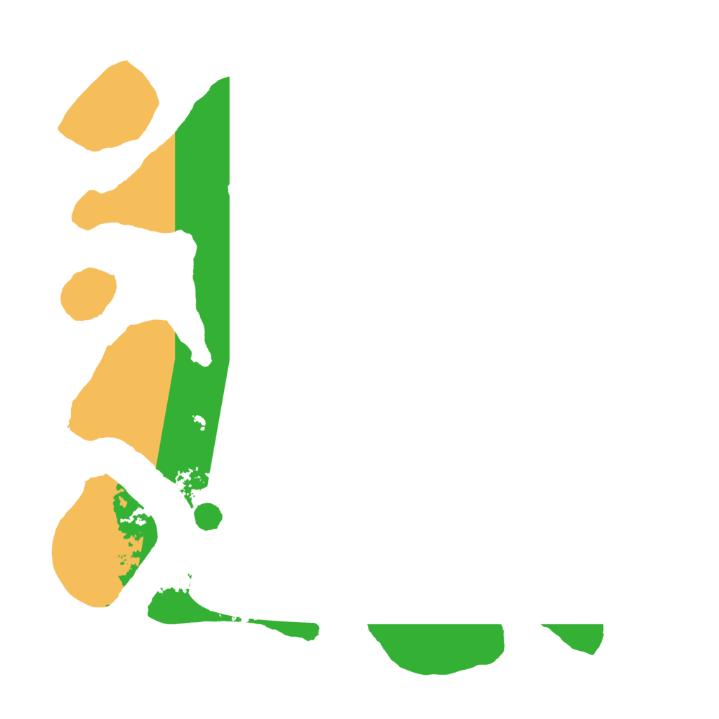 Biome Rust Map: Barren, Size: 3500, Seed: 635957398