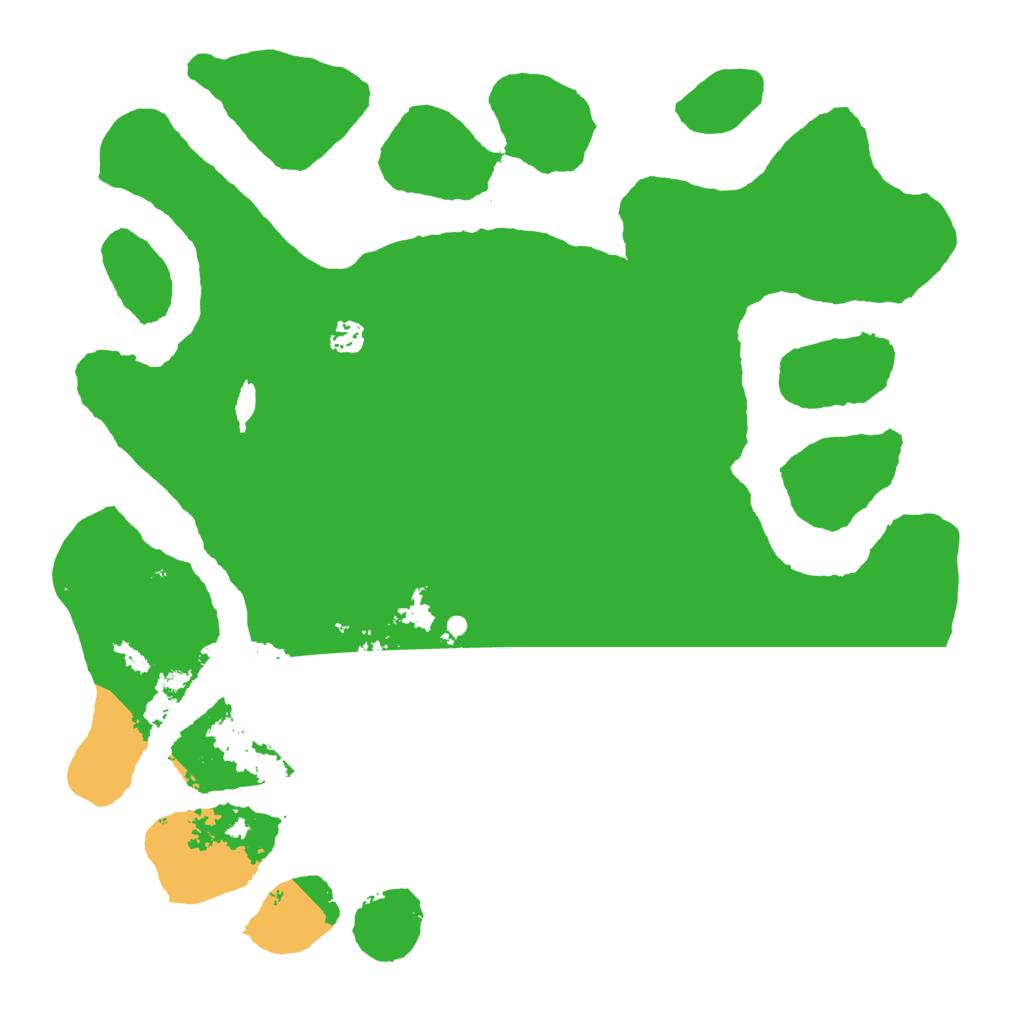 Biome Rust Map: Barren, Size: 4500, Seed: 1401642