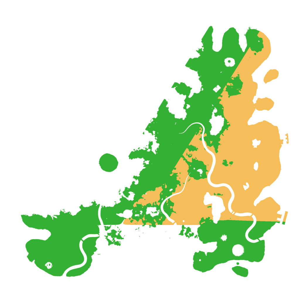 Biome Rust Map: Procedural Map, Size: 4500, Seed: 514883