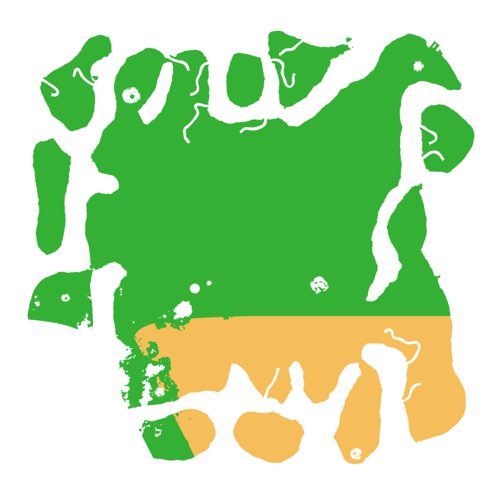 Biome Rust Map: Procedural Map, Size: 4500, Seed: 6012837