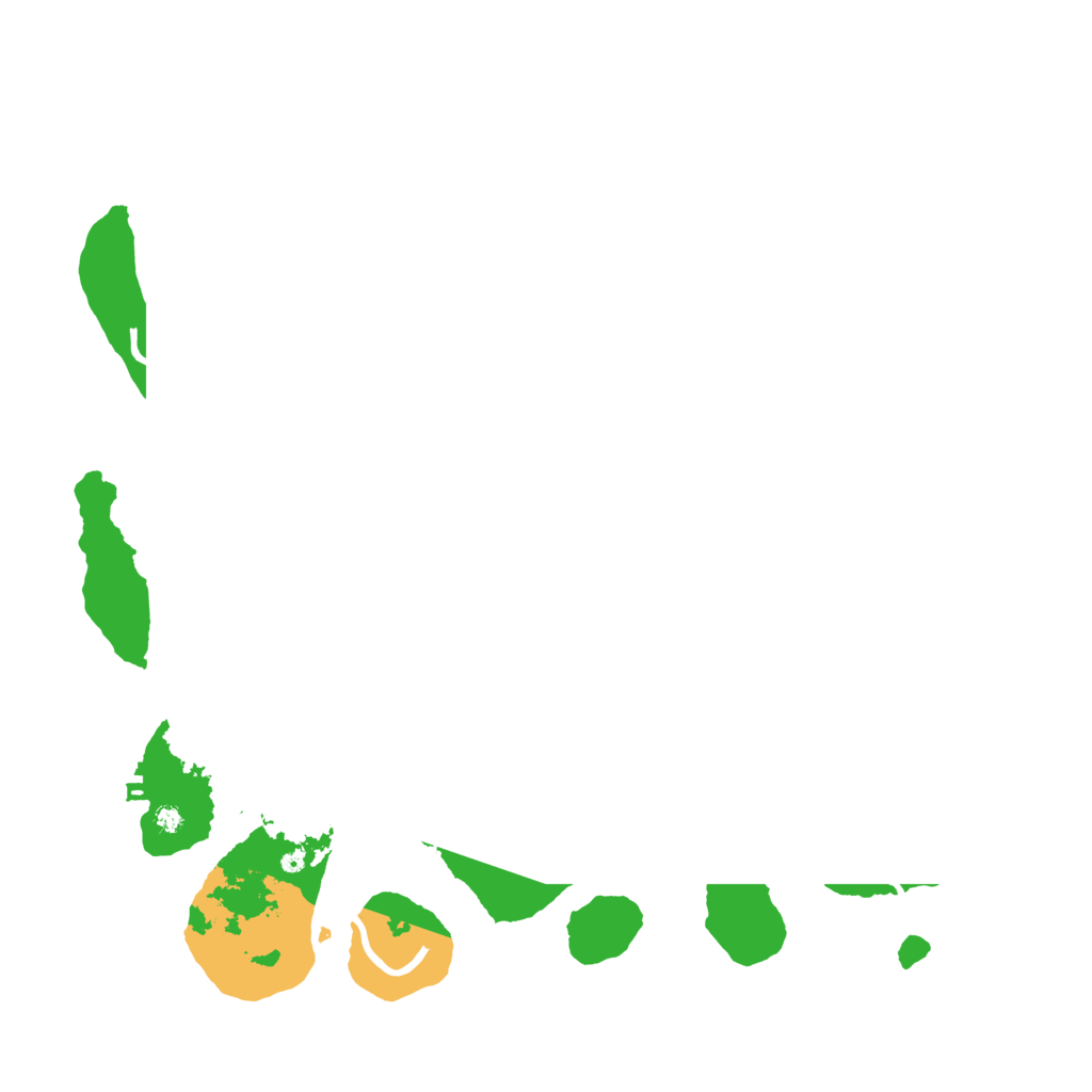 Biome Rust Map: Procedural Map, Size: 3700, Seed: 1893989