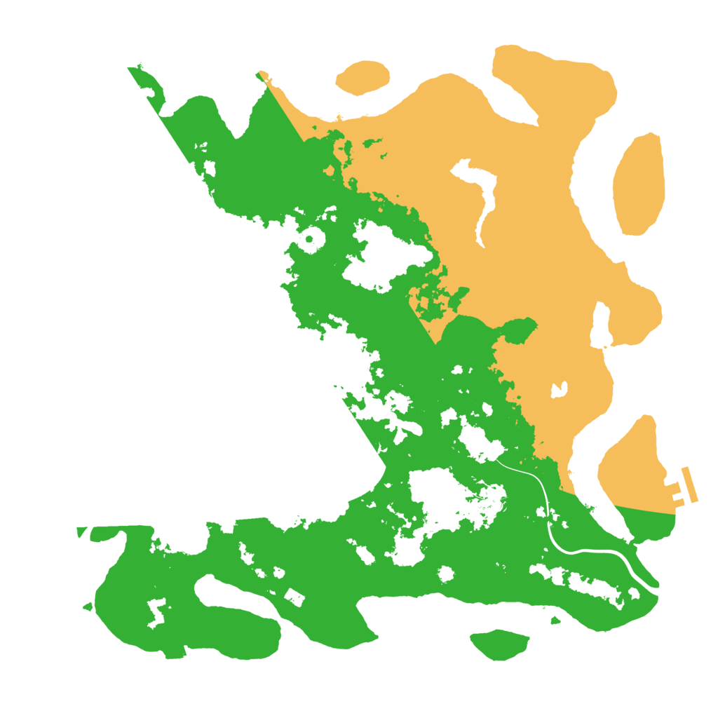 Biome Rust Map: Procedural Map, Size: 4000, Seed: 423508272
