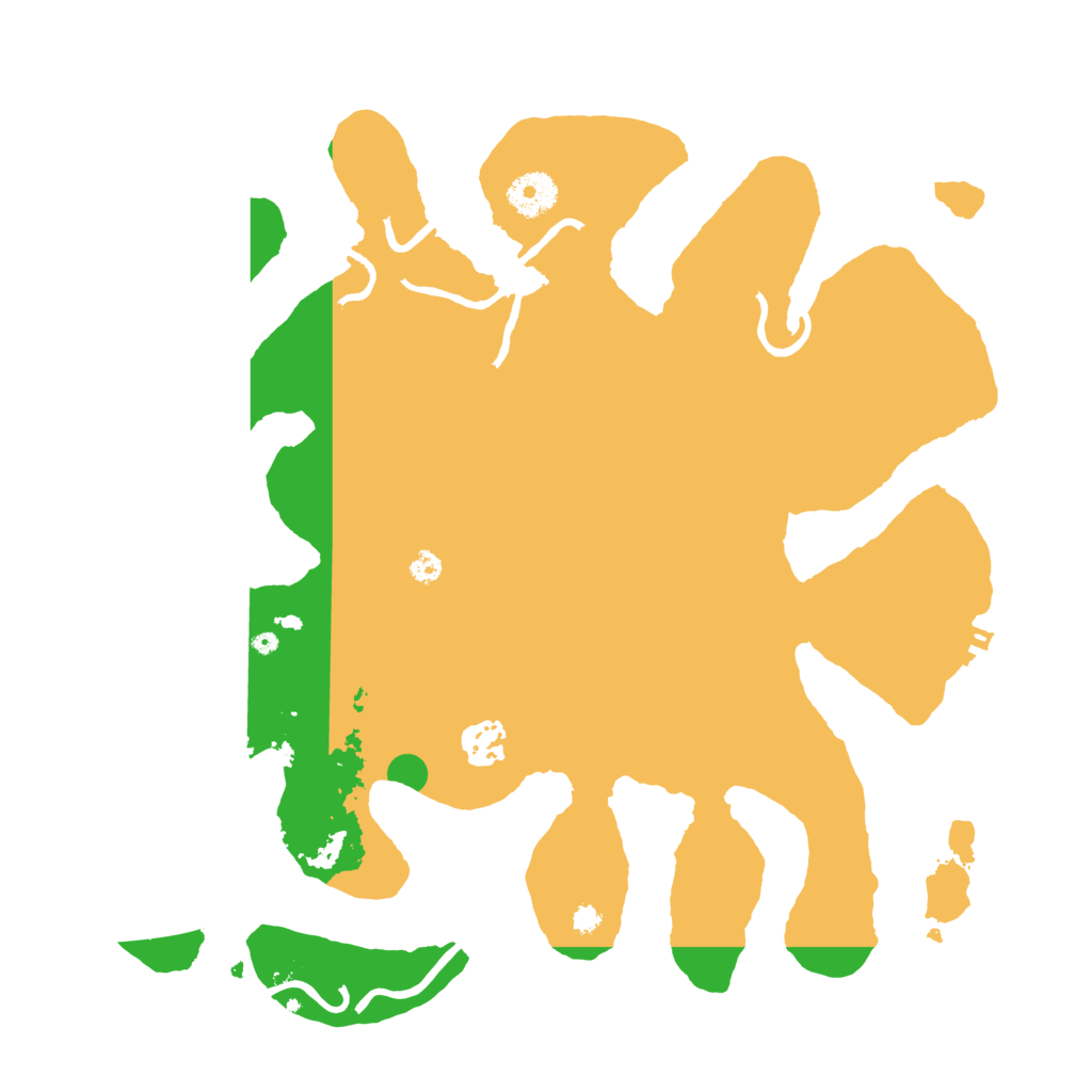 Biome Rust Map: Procedural Map, Size: 3550, Seed: 194667