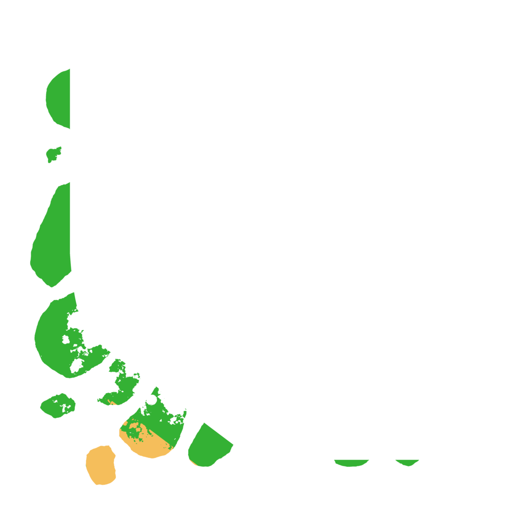 Biome Rust Map: Barren, Size: 4500, Seed: 1849859